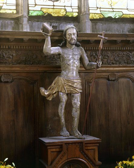 statue : Christ glorieux