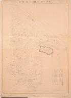 Plan parcellaire de la ville dans son état avant les bombardements. Planche 3 (est). Dressé par R. Thomas, géomètre. 1945 (AM Mantes-la-Jolie  n.c.)