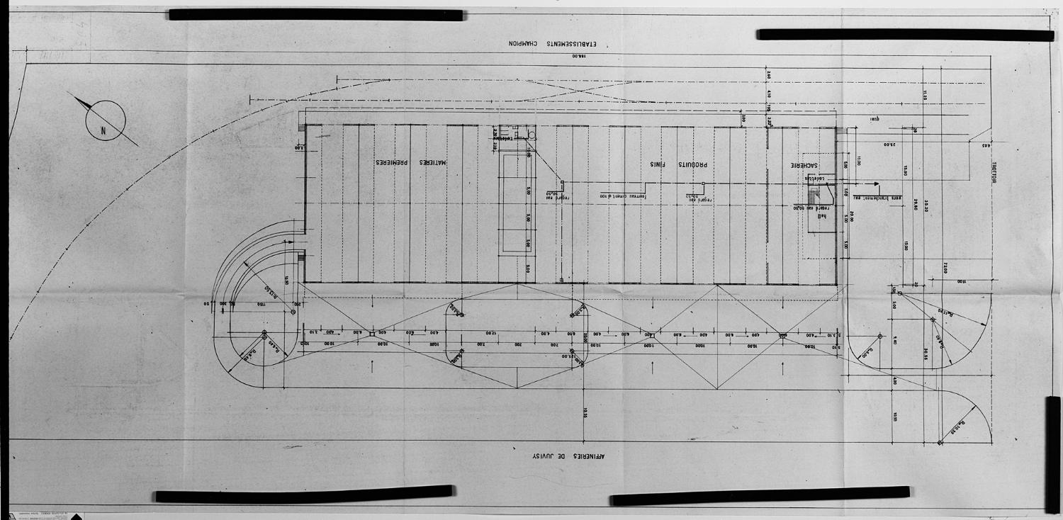 usine de produits pour l'alimentation animale dite Ancienne maison Louis Sanders, actuellement Centre de recherches et de contrôles biologiques (CRCB)