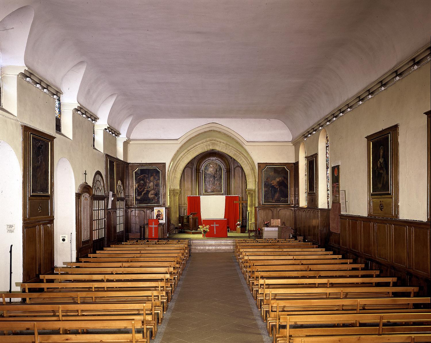 collégiale de chanoines de la congrégation de Saint-Victor, église paroissiale Saint-Denis