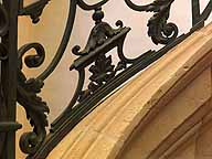rampe d'appui, escalier de l' hôtel de Richelieu (non étudié)