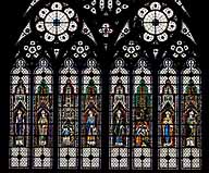 verrière haute du bras sud du transept (baie 218)