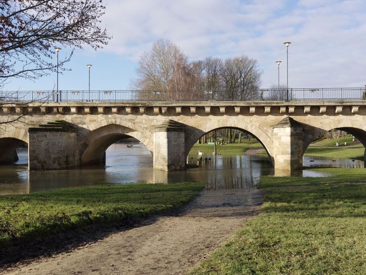 pont routier dit Petit Pont de Meulan ou Pont aux Perches