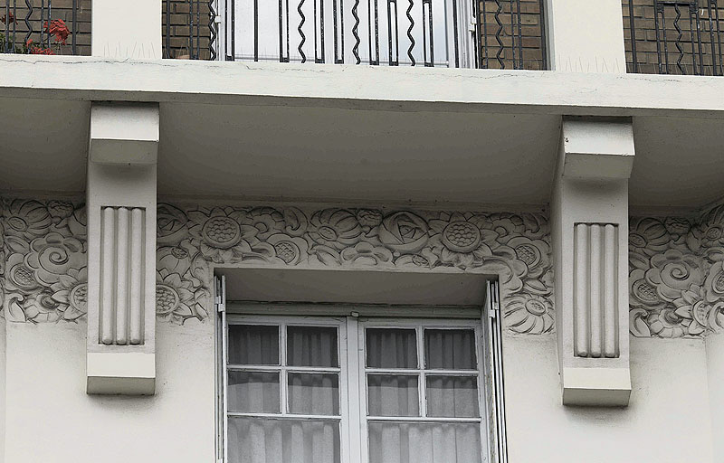 immeuble de l'architecte Henri Moreels, 12 rue du Départ