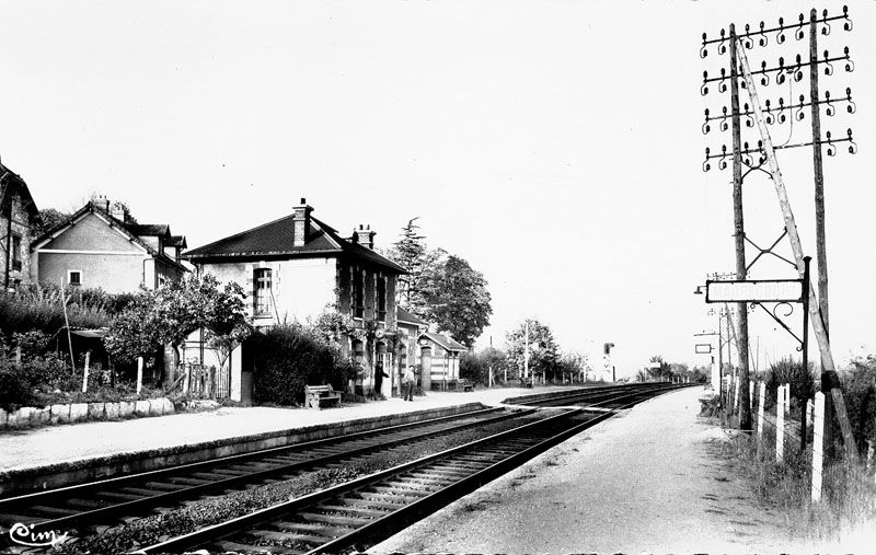 voie ferrée de la ligne Argenteuil-Mantes