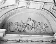 Décors sculptés du vestibule d'honneur