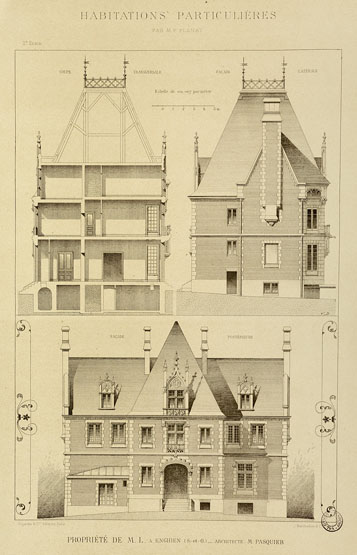 maison de notable Le château Léon, actuellement lycée Gustave Monod