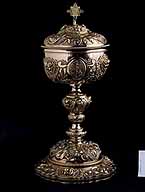 ciboire anonyme, vers 1840-1850 (?)