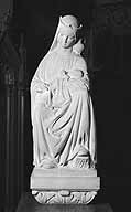 statue : Notre-Dame des Pauvres