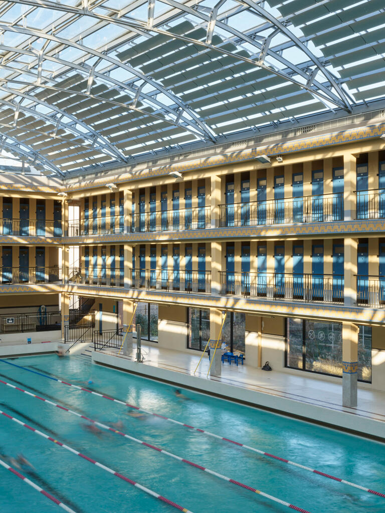 Piscine Pailleron, actuellement Espace Sportif Édouard-Pailleron