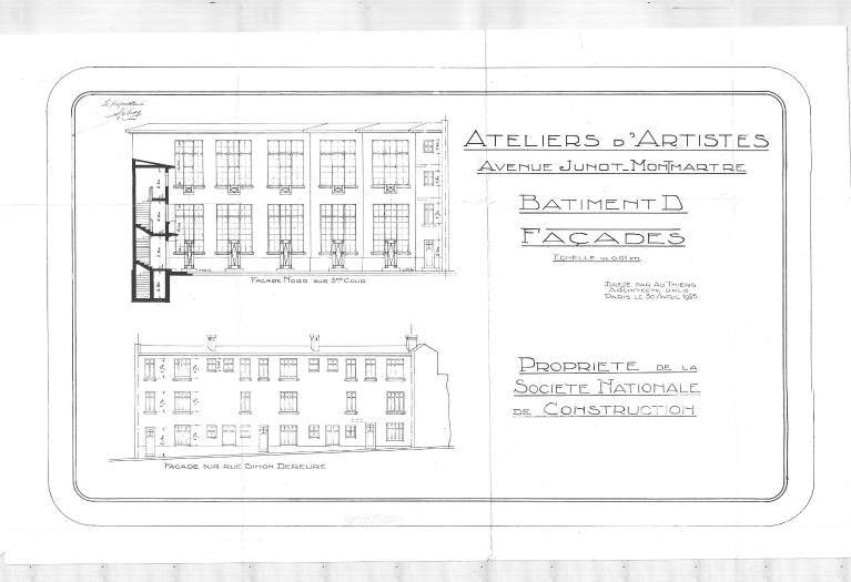 Immeuble d'ateliers d'artistes