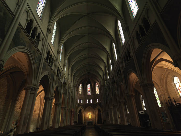 Ensemble de 13 verrières - Chapelle Saint-Jean-de-Dieu (Frères hospitaliers de Saint-Jean-de-Dieu)