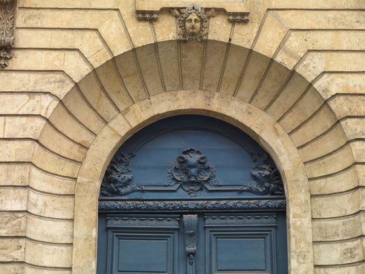 rampe d'appui, escalier de l' hôtel d'Ecquevilly ou du Grand Veneur (non étudié)