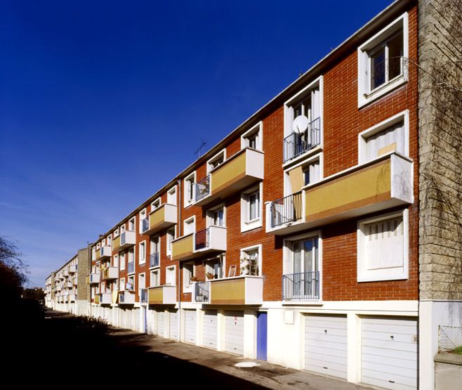 maisons, immeubles