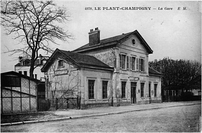 Gare dite Gare du Plant Champigny