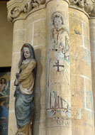 peintures murales : les évangélistes