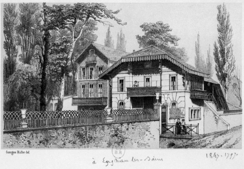 maison de villégiature, localisation inconnue