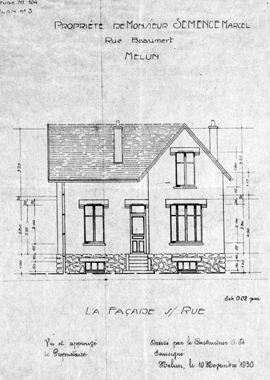 l'habitat à Melun