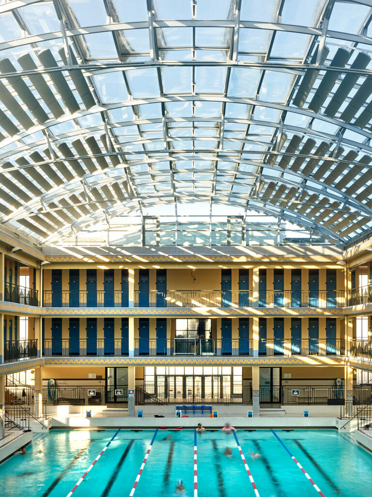 Piscine Pailleron, actuellement Espace Sportif Édouard-Pailleron