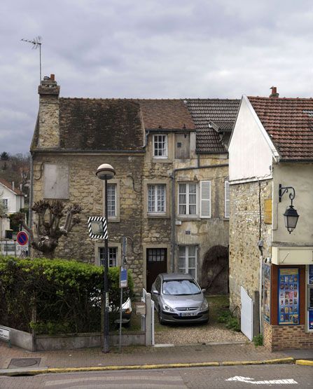 les immeubles, maisons et fermes du canton d'Andrésy