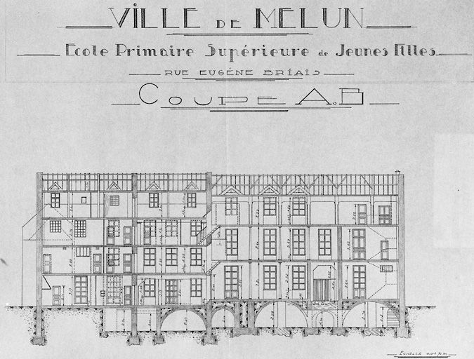 hôtel Leconte, puis école de filles