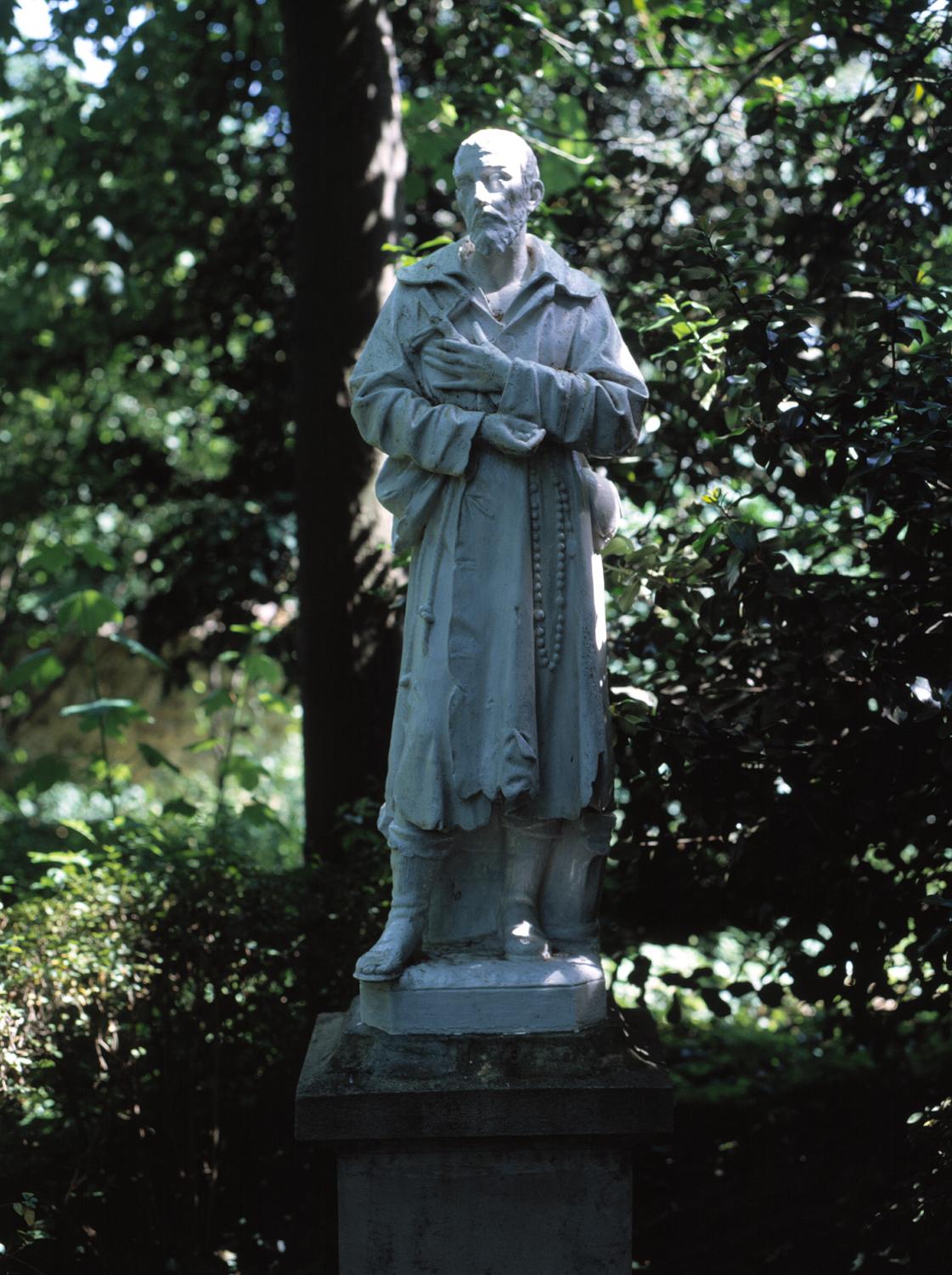 statue : saint Benoît Labre
