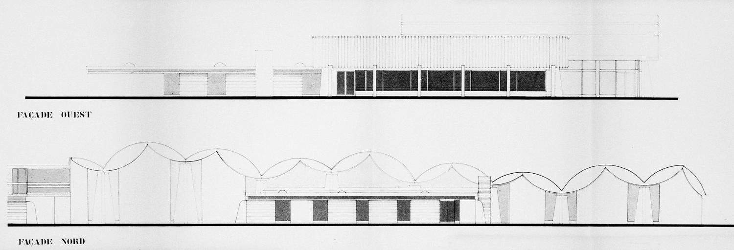 Complexe sportif piscine et patinoire