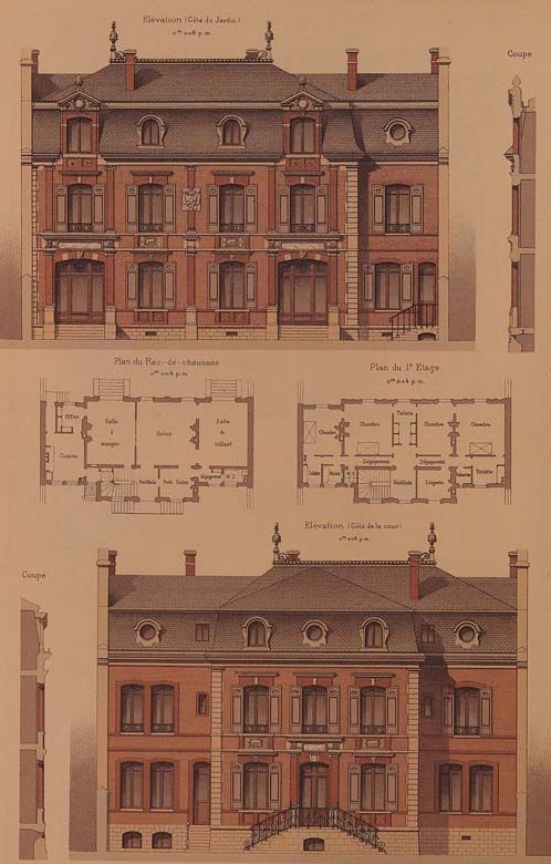 Architectures de brique en Ile-de-France