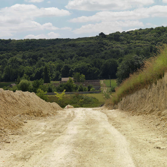 Écuelles - Carrière de Charmoy, puis carrière de calcaire industriel Piketty frères