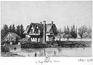 maison de villégiature de monsieur Lopinot, localisation inconnue