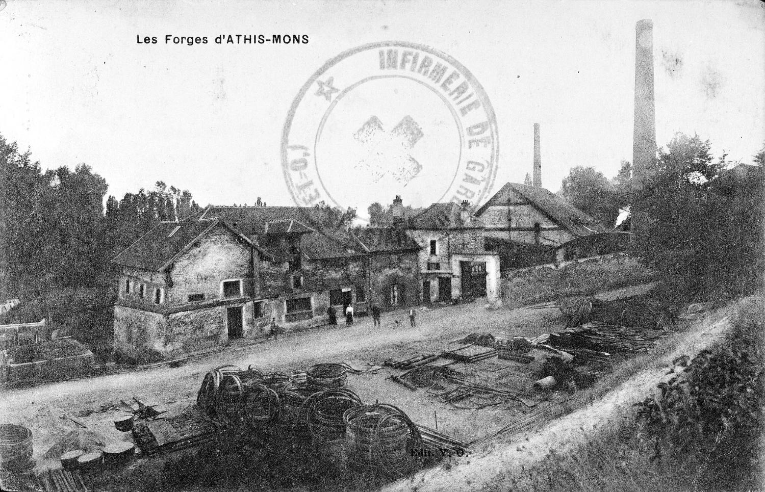 moulin d'Athis ou d'Orgeval, puis usine de transformation des métaux dite forges d'Athis