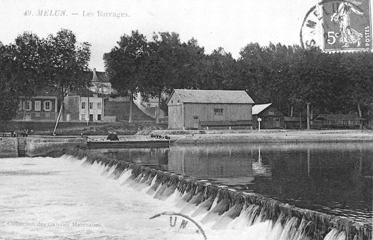 barrage, écluse