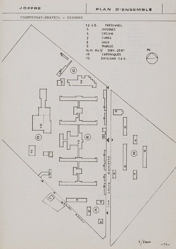 sanatorium de Champrosay, puis sanatorium Joffre, puis hôpital Joffre, actuellement hôpital Joffre-Dupuytren