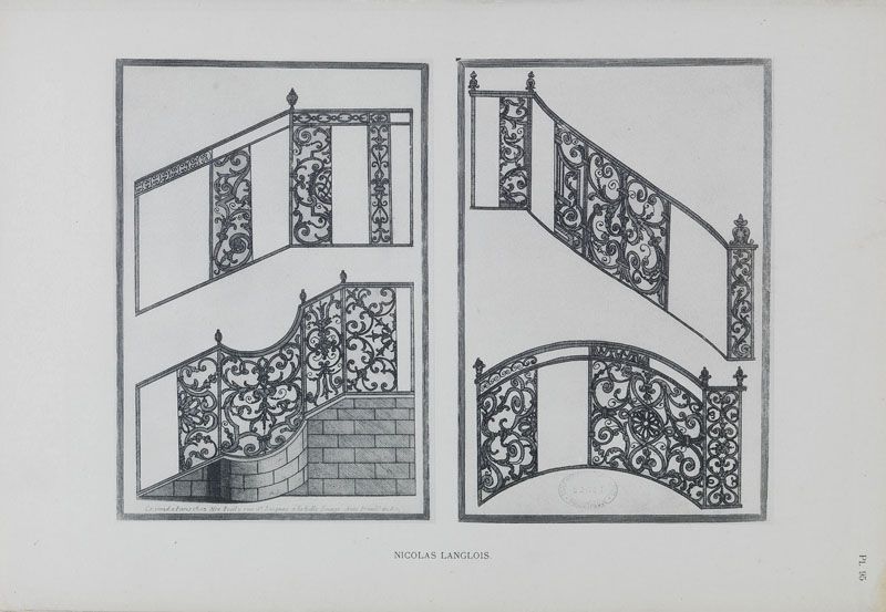 dossier de synthèse sur les escaliers, rampes d'appui et départs de rampe d'appui