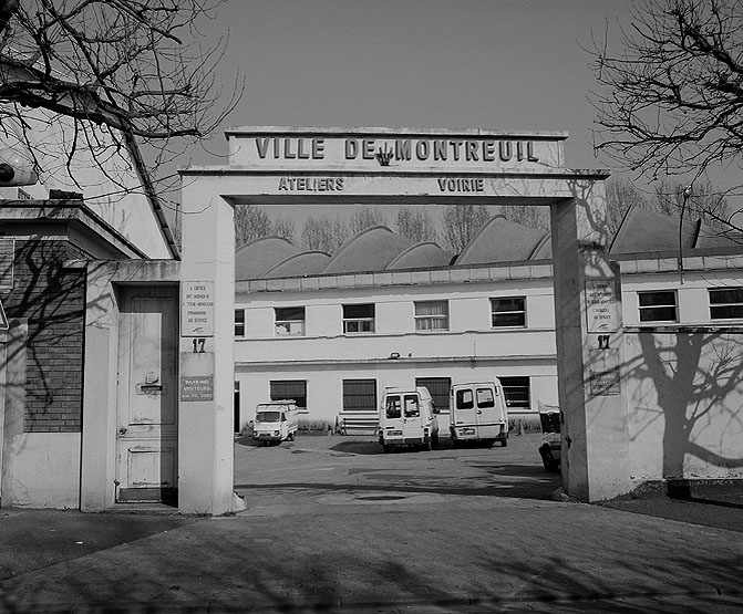 Usine de petite métallurgie de la Société des tubes de Montreuil, actuellement garage municipal