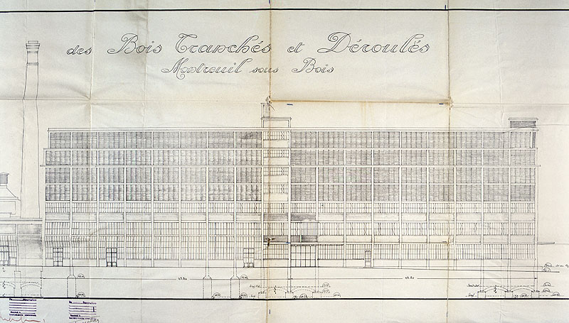 Scierie Cavillet, puis usine de bois de placage Société parisienne de bois tranché et déroulé, puis Société parisienne de tranchage et déroulage, puis société Maréchaux, puis entrepôt commercial (détruit après inventaire)