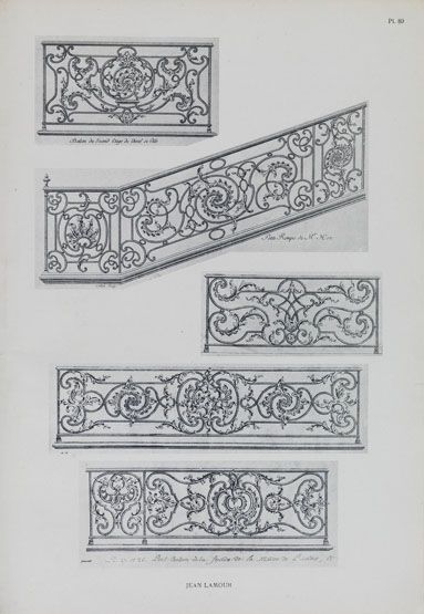 dossier de synthèse sur les escaliers, rampes d'appui et départs de rampe d'appui