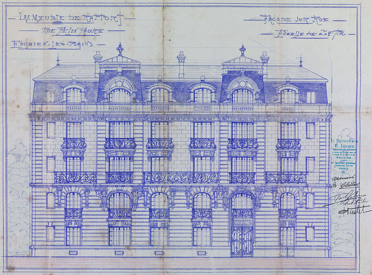 Les maisons et immeubles d'Enghien-les-Bains