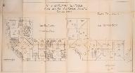 Plans du premier étage et des combles de l'école maternelle.  Marabout. 1932 (AM Mantes-la-Jolie 5 M 15 (2)