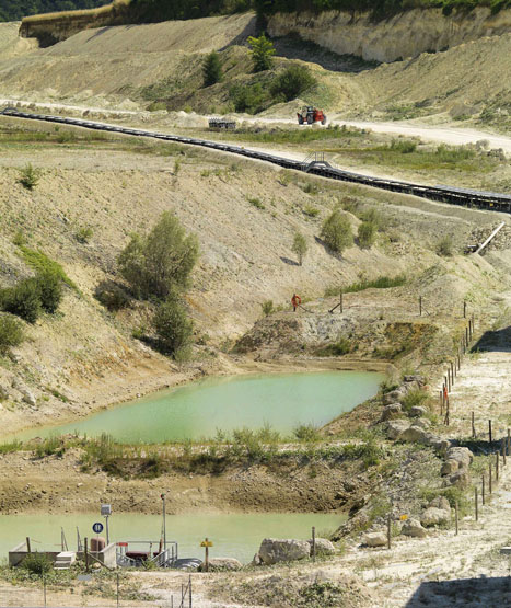 Écuelles - Carrière de Charmoy, puis carrière de calcaire industriel Piketty frères