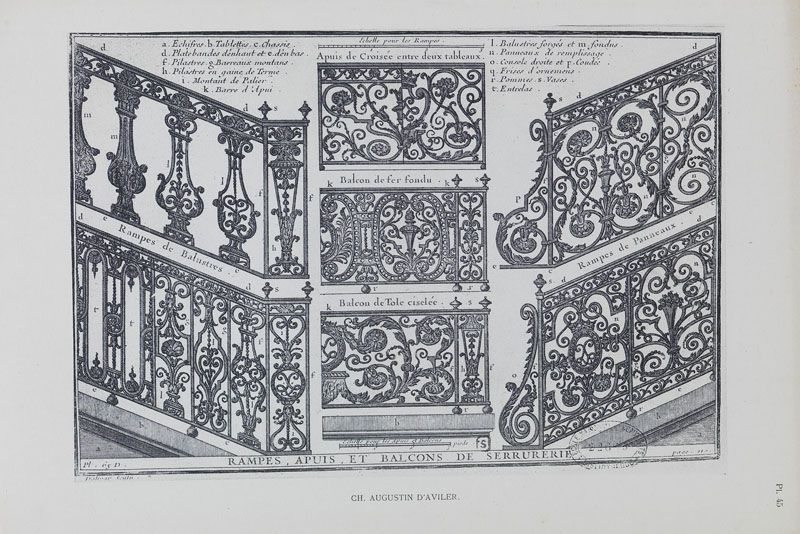 dossier de synthèse sur les escaliers, rampes d'appui et départs de rampe d'appui