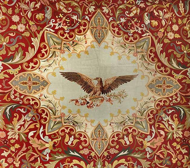 tapis d'autel, dit "tapis de l'Aigle"