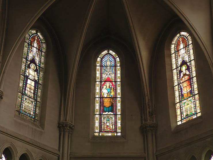 Ensemble de 13 verrières - Chapelle Saint-Jean-de-Dieu (Frères hospitaliers de Saint-Jean-de-Dieu)