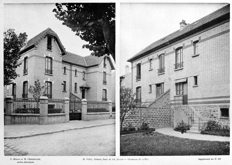 maisons, immeubles