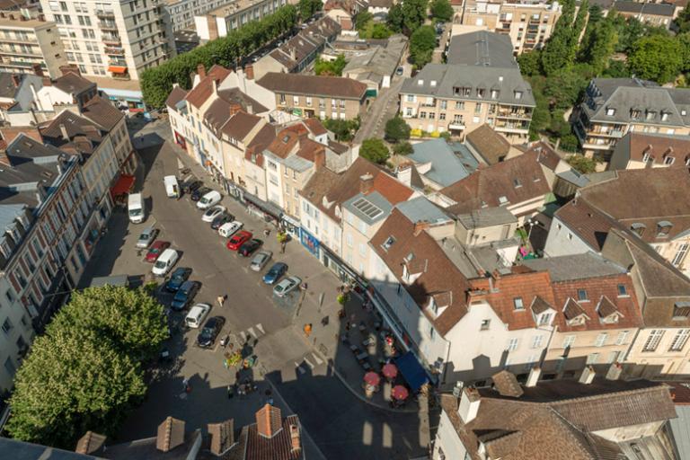 La ville de Mantes-la-Jolie