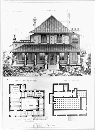 maisons, immeubles