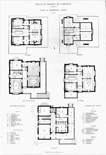 maisons, immeubles