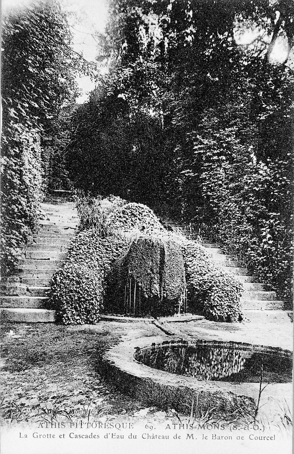 Château d'Athis, actuellement école Saint-Charles