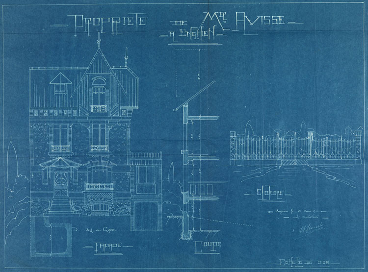 Les maisons et immeubles d'Enghien-les-Bains