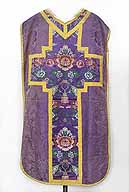 chasuble violette n°1